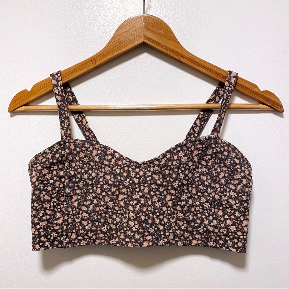 Brandy Melville Floral Print Bralette